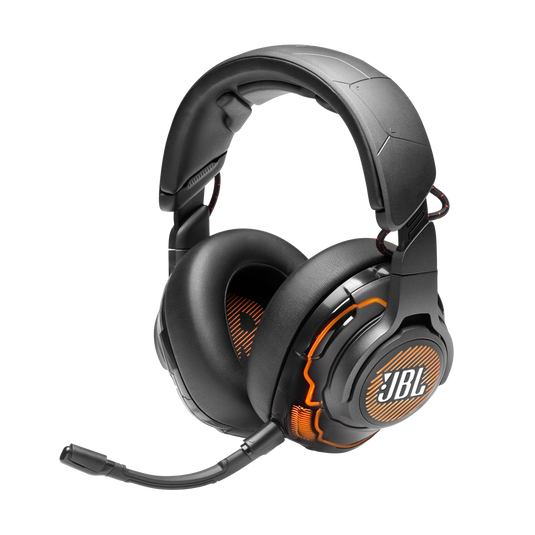 JBL Quantum ONE - Black - USB Wired Over-Ear Professional PC Gaming Headset with Head-Tracking Enhanced QuantumSPHERE 360 - Hero image number null